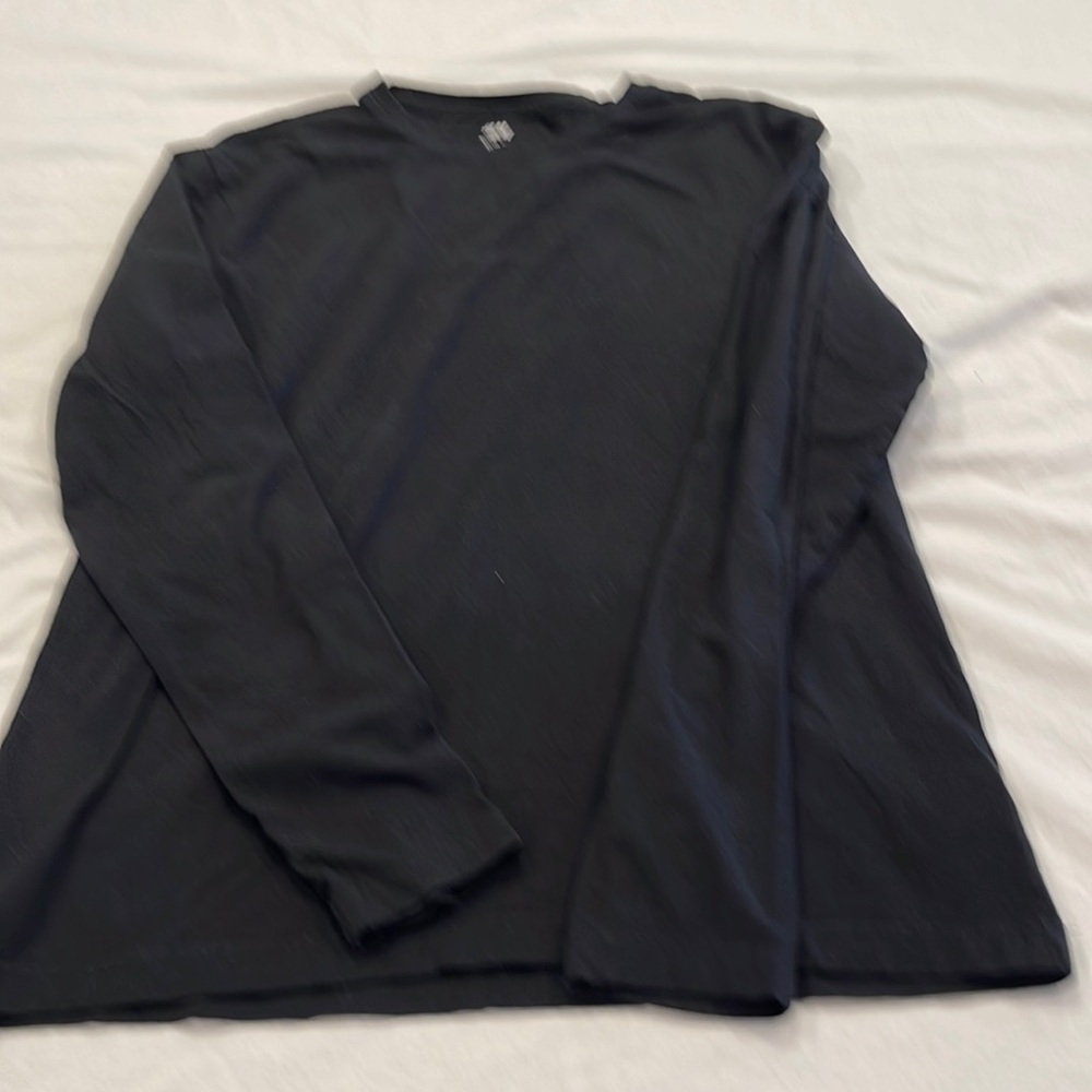 Men’s H&M slim fit tshirt cotton black size XL